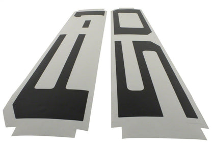 Ford Racing 15-24 F-150 Tailgate Lettering - Black M-1447-F15A