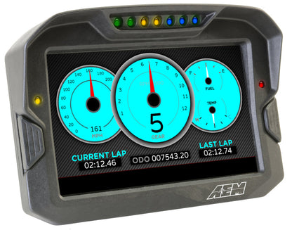 AEM Electronics Digital Dash, CD-7G, Carbon Housing, GPS, CAN Bus, Kit