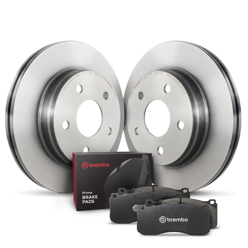 Brembo OE 99-06 Audi A4/1999 A4 Quattro/02-06 A4 Quattro/99-01 A6 Front Disc Brake Kit KT04201