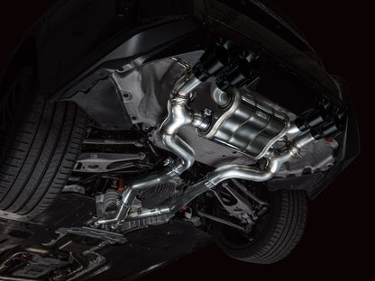 AWE Tuning 23-24 BMW G87 M2 SwitchPath Edition Exhaust - Diamond Black Tips 3025-43487
