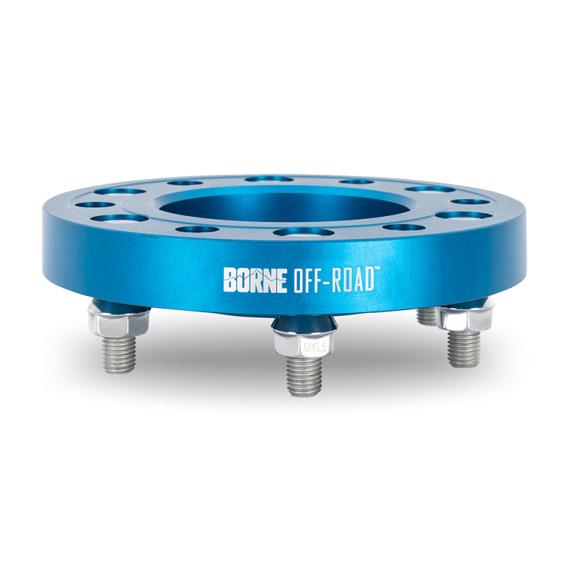 Borne Off-Road Wheel Spacers 5x150 110.1 38.1 M14 Blue BNWS-010-381BL