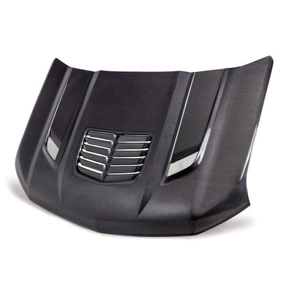 Anderson Composites 20-24 Chevy Silverado Type-T2 Carbon Fiber Hood AC-HD20CHSV-T2