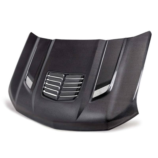 Anderson Composites 20-24 Chevy Silverado Type-T2 Carbon Fiber Hood AC-HD20CHSV-T2