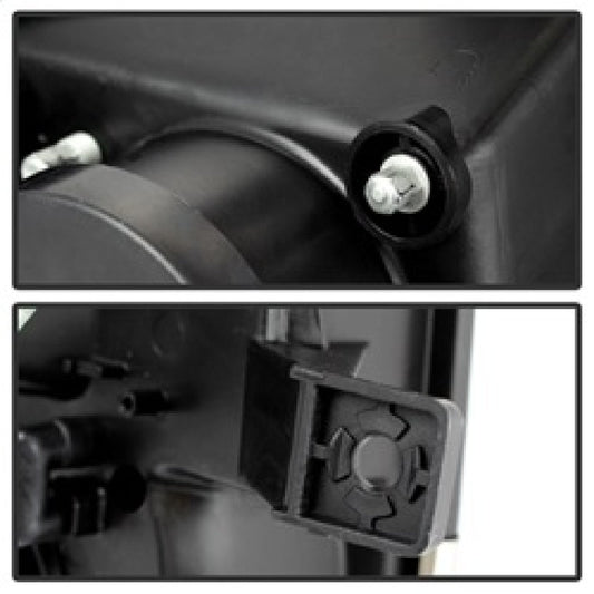 Spyder Ford F150 09-14 Projector Headlights Halogen Model- Light Bar DRL Blk PRO-YD-FF15009-LBDRL-BK 5077592