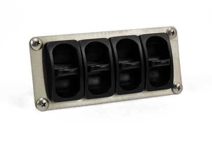 Airlift 4-Way Manual Control system, 1/4" Air Lines, 4 Gallon Tank, 380 Comp.