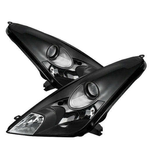 SPYDER Xtune Toyota Celica 00-05 Crystal Headlights Halogen Model Only Black HD-JH-TCE00-BK 9024054