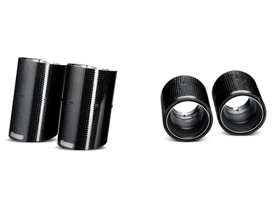 Akrapovic 07-13 BMW M3 (E90/E92/E93) Tail Pipe Set (Carbon) TP-CT/3