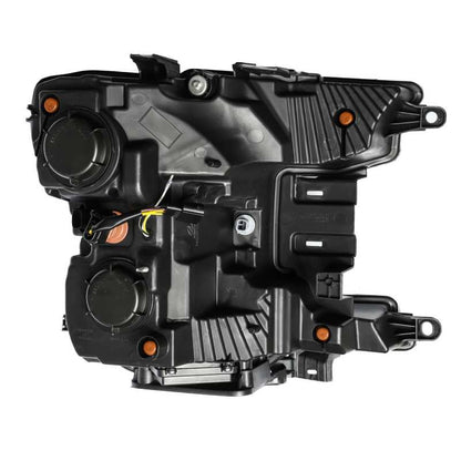 AlphaRex 18-20 Ford F-150 NOVA LED Proj Headlight Plank Style Alpha Blk w/Activ Light/Seq