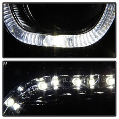 SPYDER xTune Dodge Ram 2009-2014 Halo LED Projector Headlights - Chrome PRO-JH-DR09-CFB-C 9036743