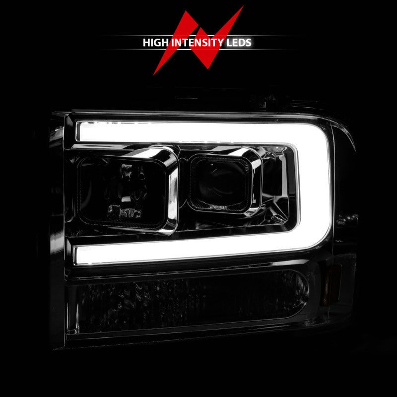 ANZO 99-04 Ford F250/F350/F450/Excursion (excl 99) Projector Headlights