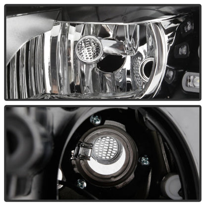SPYDER VW Tiguan 12-17 LED/DRL Projector Headlights Chrome PRO-JH-VWT12-LED-C 9948527