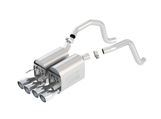 Borla 05-08 Chevrolet Corvette Coupe/Conv 6.0L/6.2L 8cyl Aggressive ATAK Exhaust (rear section only) 11816