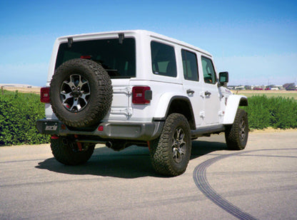 Borla 18-19 Jeep Wrangler JL/JLU 2.0L 4Cyl 2DR/4DR Axle Back Exhaust ATAK w/ 2.5in Tips - Black 11964CB