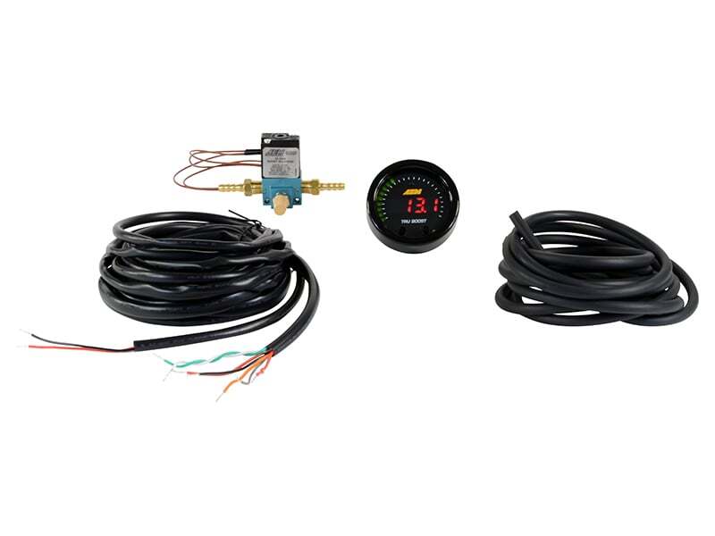 AEM X-Series Tru-Boost Controller Gauge w/ Boost Control Solenoid 80PSIg Internal MAP