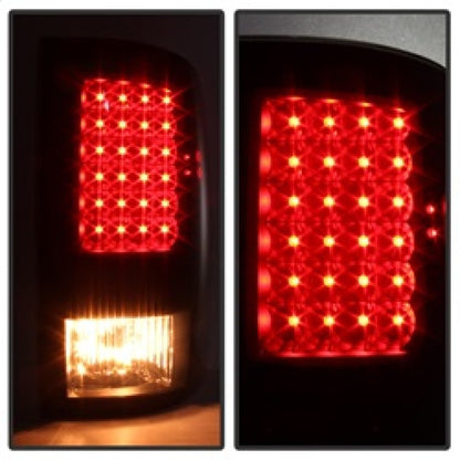 Spyder Xtune Dodge Ram 1500 09-14 LED Tail Lights Incandescent Model Only Black Smoke