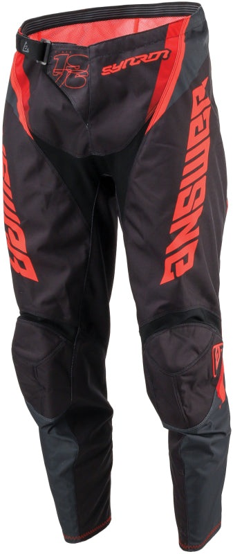 Answer 24 Syncron Envenom Pants Red/BlackYouth Size - 20 442549