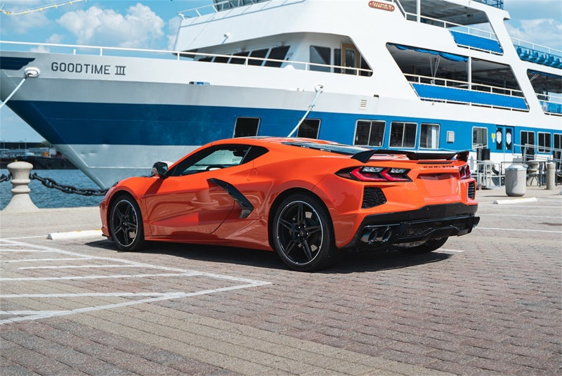 Corsa 2020 Corvette C8 3in Xtreme Cat-Back Exhaust 4.5in Black Quad Tips