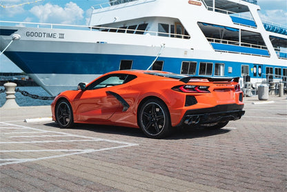Corsa 2020 Corvette C8 3in Xtreme Cat-Back Exhaust 4.5in Black Quad Tips