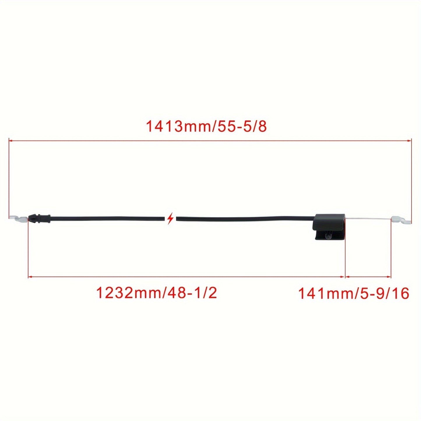 Control Cable for Weed Eater — Replaces 582991501