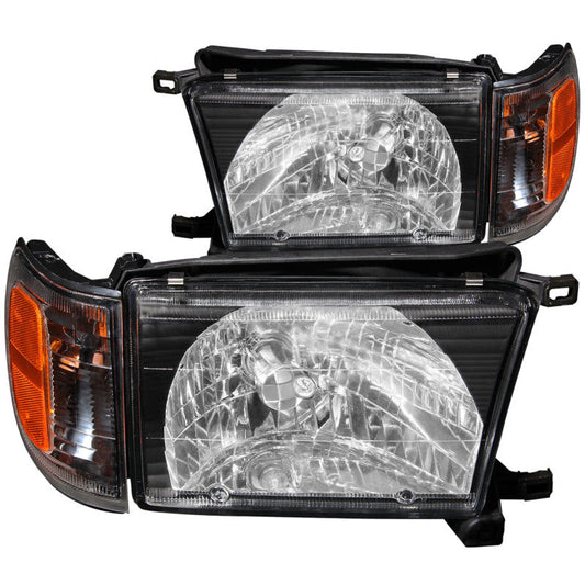 Anzo 1999-2002 Toyota 4Runner Crystal Headlights Black