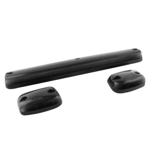 SPYDER Xtune Chevy Silverado 07-13 Amber LED Cab Roof Lights Smoke ACC-LED-CS07-CR-SM 9924613