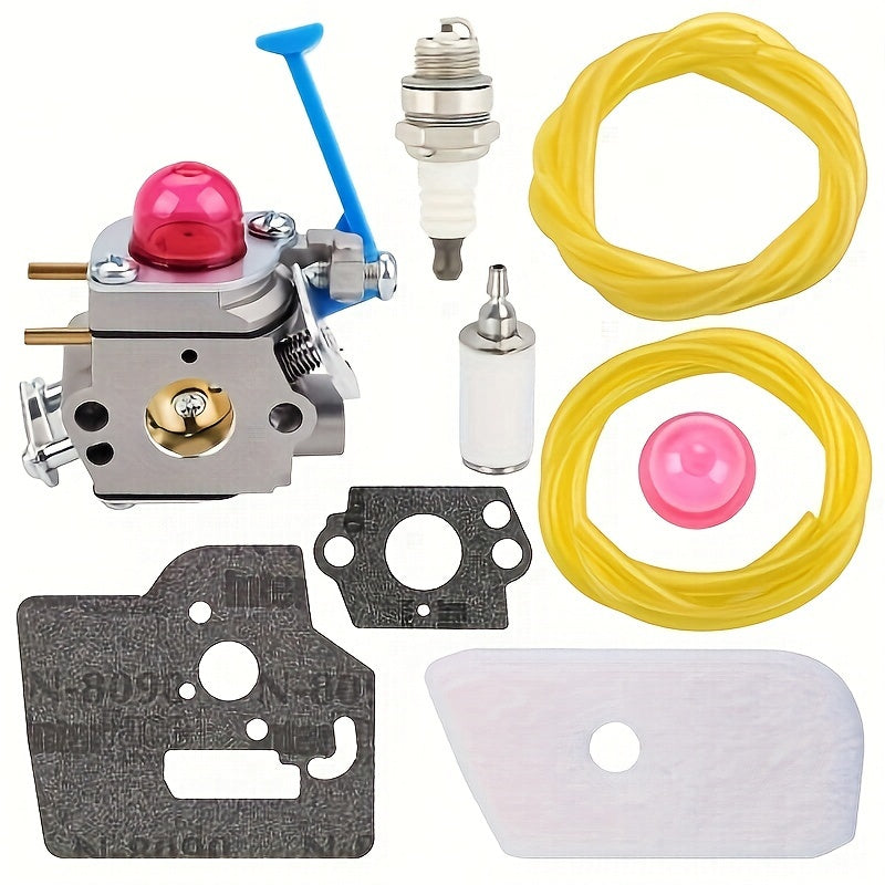 Carburetor Kit for Husqvarna W38 124L 125L String Trimmer — Replaces 545081850