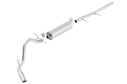 Borla 09-13 Chevrolet Silverado/GMC Sierra 1500 4.8L/5.3L/6.0L Side Exit Catback Exhaust 140343
