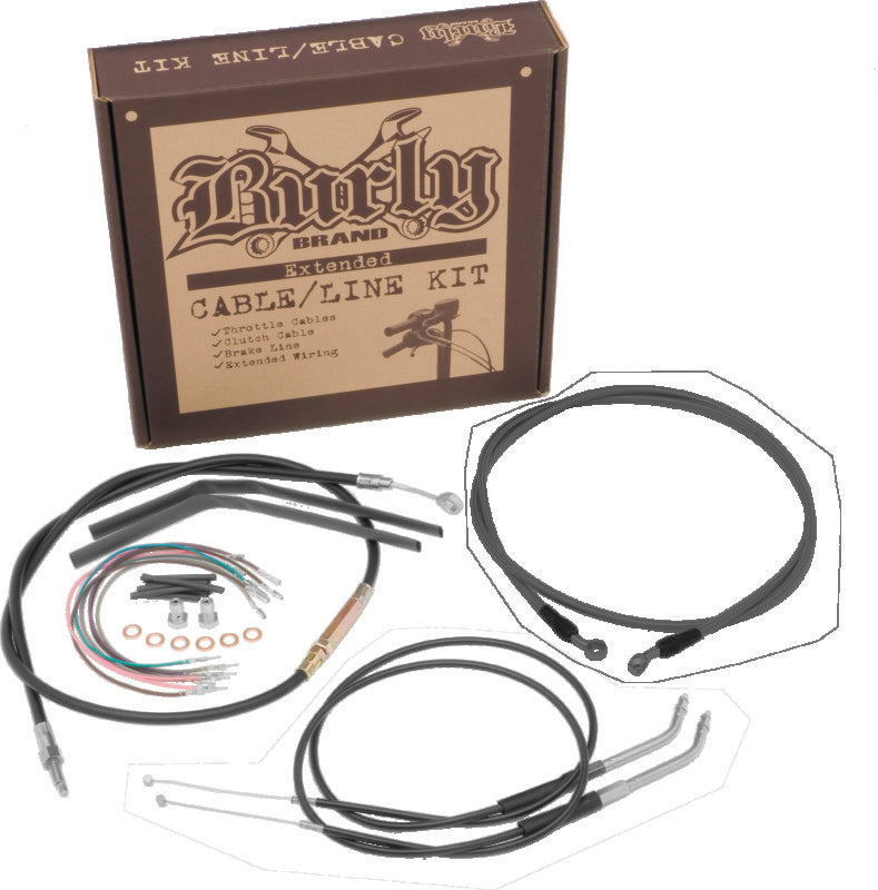 Burly Brand Control Kit 16in Ape FXD B30-1041