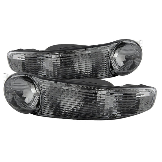 SPYDER Xtune GMC Sierra Denali 00-06 Bumper Lights Smoke CBL-GD00-SM 9027093