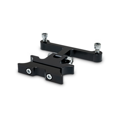 Burly Brand H-D Speedo Relocation Kit  - Black B16-1601MB