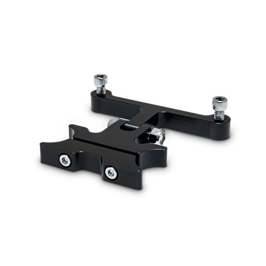 Burly Brand H-D Speedo Relocation Kit  - Black B16-1601MB