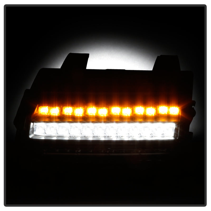 Spyder Jeep Wrangler 2018-2019 (Halogen Model Only) LED Front Bumper Lights