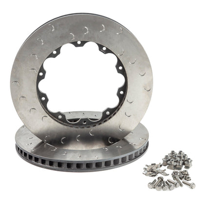 Alcon Nissan R35 GT-R Gen 1 Front Right 380X34mm Rotor Ring Kit DKF2222X756C24R