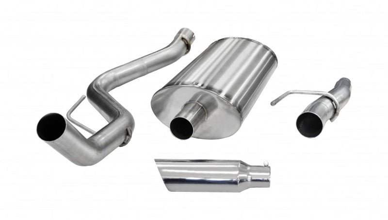 Corsa Performance 11-13 Ford F-150 5.0L V8 Polished Sport Cat-Back Exhaust — 0W2KJ