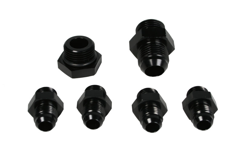 Aeromotive A4 Regulator Fitting Kit (for two (2) carbs) (4) AN-06/(1) AN-10/(1) AN-10