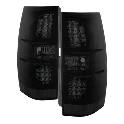 SPYDER Xtune Mc Yukon/Yukon Denali 07-14 LED Tail Lights Black Smoked ALT-JH-CSUB07-LED-G2-BSM 9033926