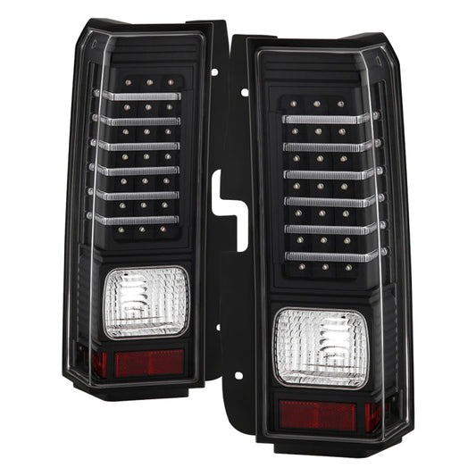 SPYDER Xtune Hummer H3 06-09 ( Non H3T ) LED Tail Lights Black ALT-ON-HH306-LED-BK 5017697