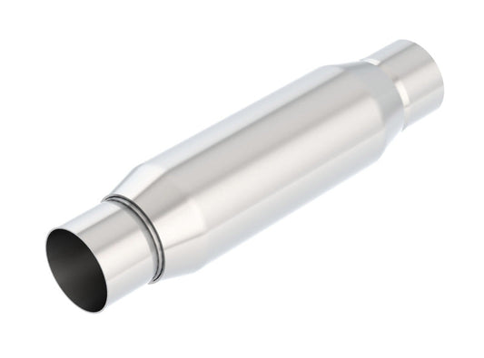 Borla CrateMuffler Resonator Option 2.5in Center/Center 3.5in Round x 10in 400938