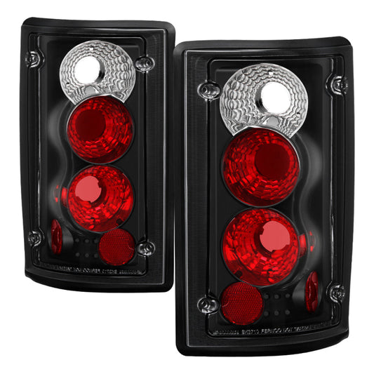 Spyder Ford Excursion 00-06/Econoline 150/250/350/450/550 95-06 Euro Tail Lights Blk ALT-YD-FEC00-BK 5002914