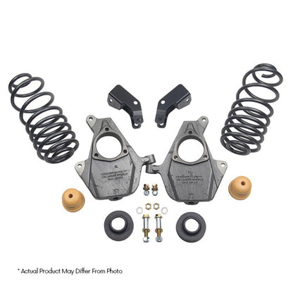 Belltech Lowering KIT 14-17 GM SUV w/o Magnetic Ride 2-4inF - 4inR