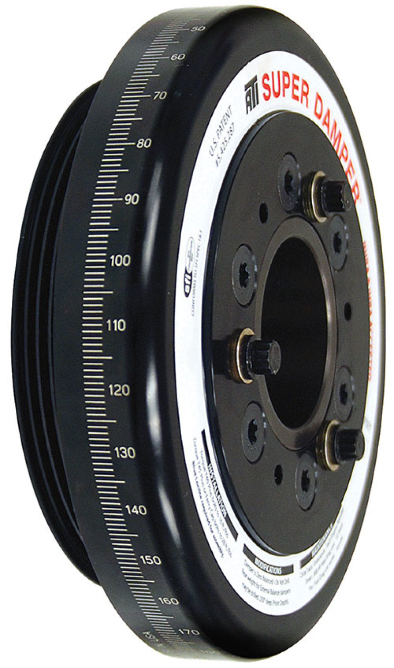 ATI Damper - 7.074in - Alum - Honda D - 4 Grv Rear Alum uminum Pulley