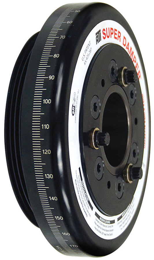 ATI Damper - 7.074in - Alum - Honda D - 4 Grv Rear Alum uminum Pulley