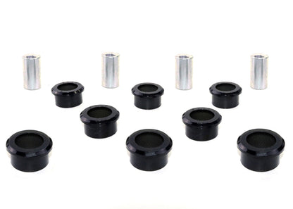 Whiteline Bump Steer Correction Upper Inner & Outer Bushings Nissan 180SX 89-99