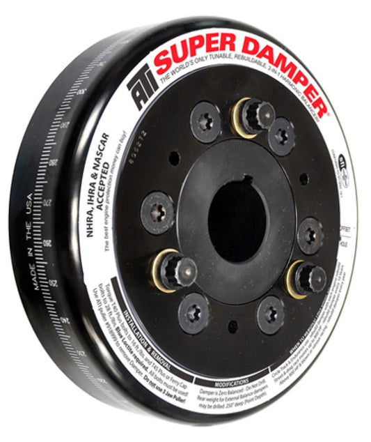 ATI Damper - 6.325in - Steel - Chevy SB / 90 Deg V6 - 409 - Pont 4Cyl - 3 Ring