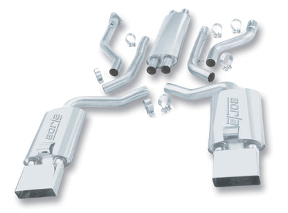 Borla 92-96 Chevrolet Corvette Hatchback/Conv 5.7L 8cyl 4/6 Spd Touring SS Catback Exhaust 14385