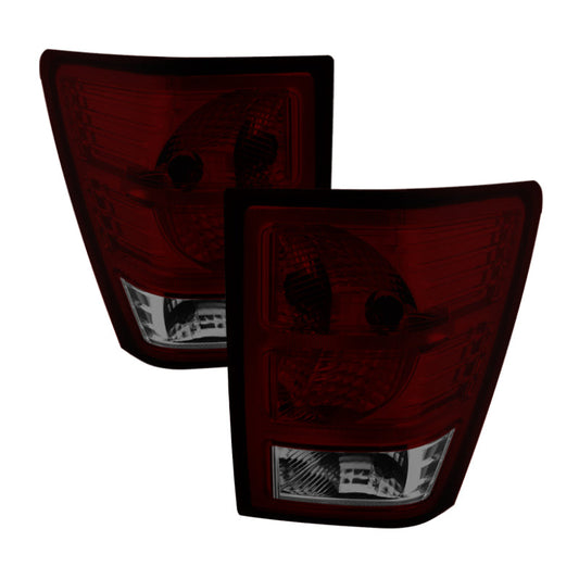 SPYDER Xtune Jeep Grand Cherokee 07-10 OEM Style Tail Lights -Red Smoked ALT-JH-JGC07-OE-RSM 9031281