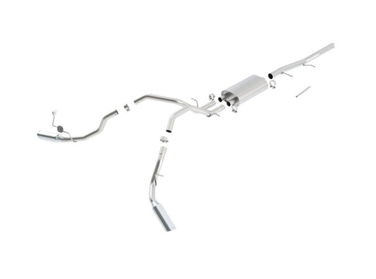 Borla 09-11 Chevrolet Sierra 1500 WT/SLT/SLEi/XFE / Silverado 1500 WT/LT/LTZ/LS SS Catback Exhaust 140341