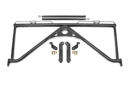 BMR Suspension 16-24 6th Gen Camaro Harness Bar - Black Hammertone HB360H