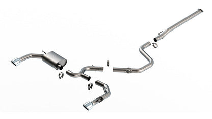 Borla 22-23 Hyundai Elantra N 2.0L 4 CYL. Turbo AT/MT ATAK Catback Exhaust Bright Chrome 140925