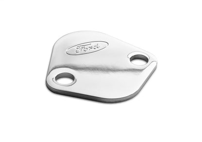 Ford Fuel Pump Block-Off Plate Chrome w/Ford Logo FRD302-290